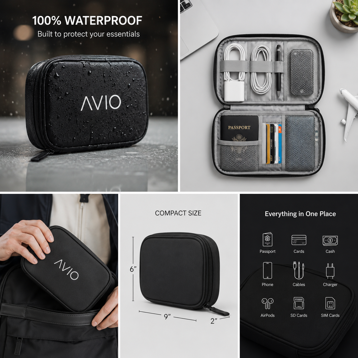 AeroVault™ Travel Organizer